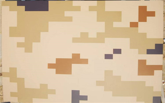 海淀荒漠迷彩漆喷涂